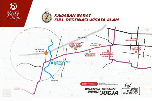 SPESIAL PROMO PERUMAHAN JOGJA NUANSA RESORT FREE ALL BIAYA