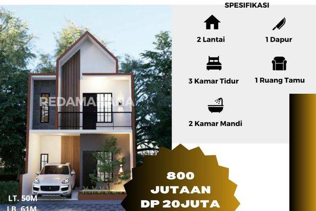 Rumah Mewah 2 Lantai bergaya modern Minimalis - Royal Cijago