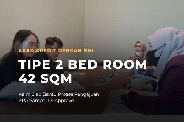 Studio siap huni cicilan 2 jutaan