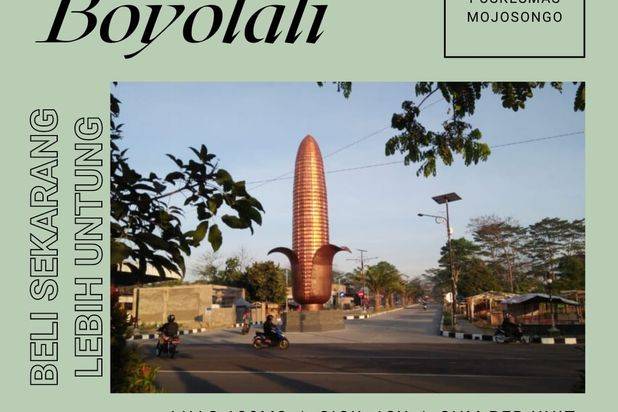 DI JUAL MURAH TANAH MOJOSONGO BOYOLALI KARANGANYAR