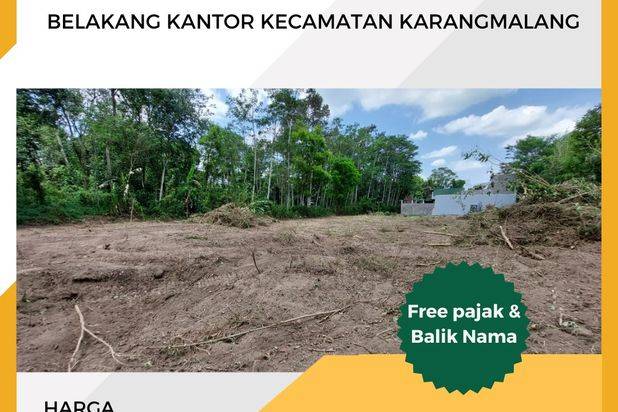 DI JUAL TANAH MURAH KARANG MALANG