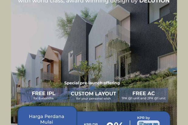 Rumah modern pas buat milenial di Jagakarsa suasana sejuk dan hijau - Khasiva Sky Luxury