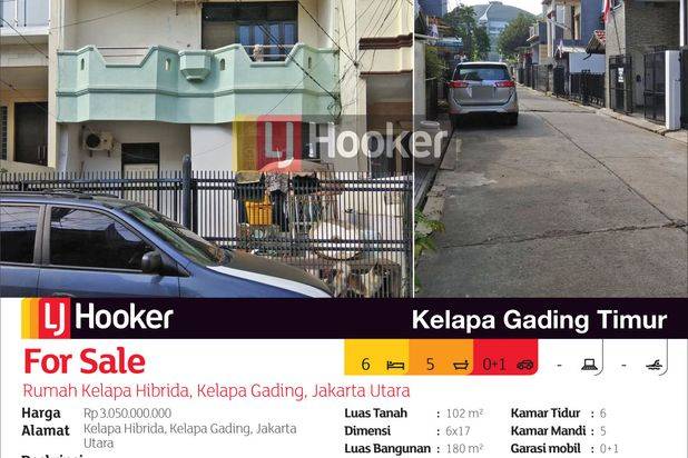 Rumah Kelapa Hibrida Kelapa Gading, Jakarta Utara