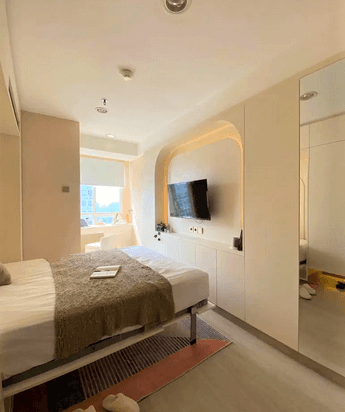 Apartemen di Depok, Cinere - CINERE BELLEVUE SUITES - STUDIO FF, Kualitas No.1, Mewah!