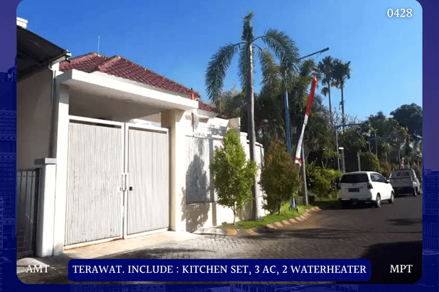 Rumah Central Park Wiguna Surabaya Timur SHM dkt Rungkut Tenggilis Prapen