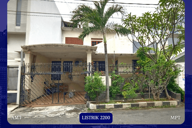 Rumah Wisma Permai Barat SHM dkt Dharmahusada Manyar Kertajaya Ngagel
