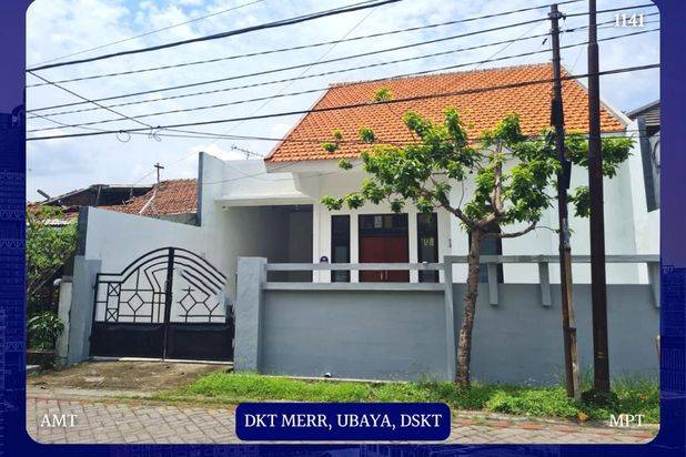 DEKAT UBAYA & MERR Rumah Rungkut Harapan Kali Rungkut Surabaya Timur