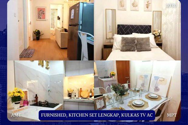 FURNISHED SIAP HUNI Apartemen East Coast Pakuwon City Surabaya Timur