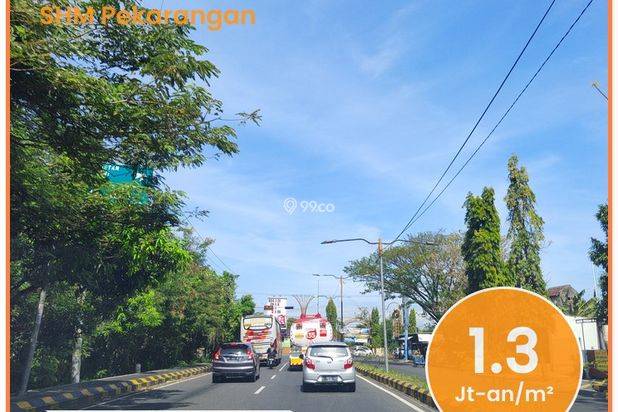 Dijual Tanah Siap AJB Dekat Stasiun KA Barat 1 Jutaan