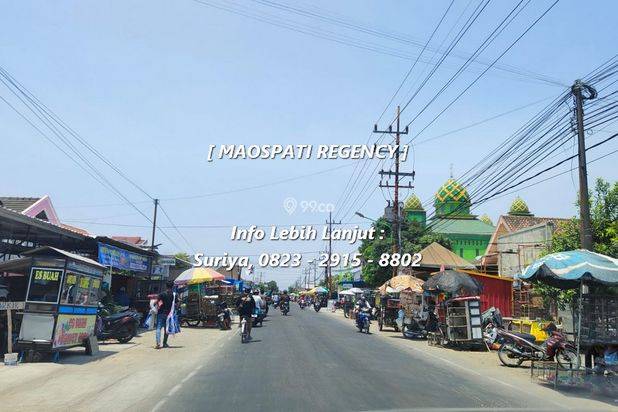 Dijual Tanah Legalitas SHM Pekarangan Luas 105-203 m² Strategis