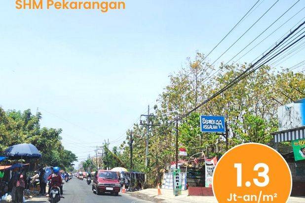 Tanah Kavling Siap Bangun Jalan Raya Barat Maospati Kawasan Industri Kota Magetan