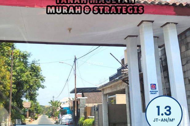 Tanah Maospati 1jutaan Jalan Raya Barat Maospati Cocok Bangun Usaha