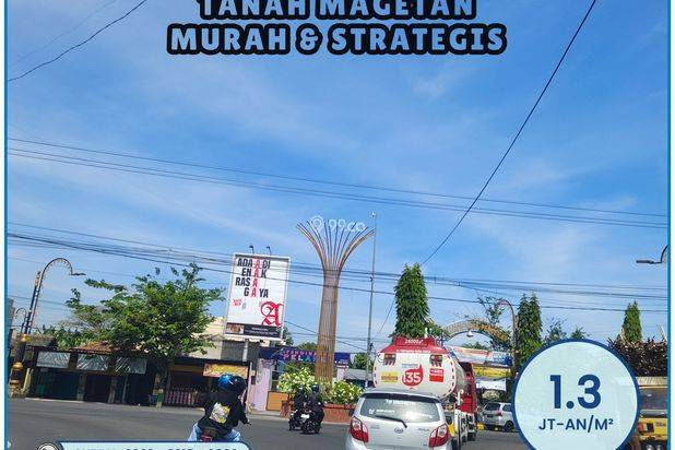 Dijual Tanah Magetan Dekat Stasiun KA Barat 1 Jutaan Siap AJB