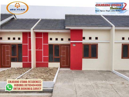 Cikarang Utama Residence2  Strategis, dekat EJIP, Delta Silicon