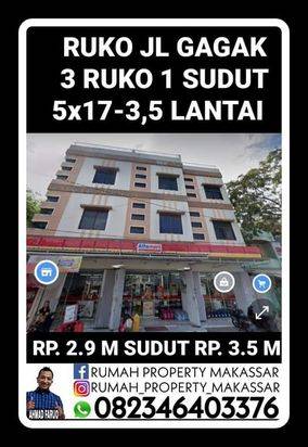 Ruko Jl Gagak 3 Ruko 1 Sudut No 15 A Luas 89-5X16 (3.5 Lti) No 15 B Luas 94-5X17 No 15 C SUDUT Luas 130 5x17-3,5 Lantai NO 15 A&15 B dan NO 15 C SUDUT 