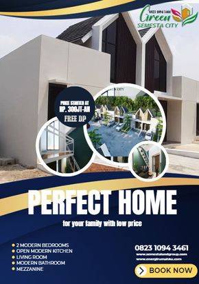 Dijual Rumah 2 Lantai Tanpa DP, Harga Terbaik 300 Jutaan