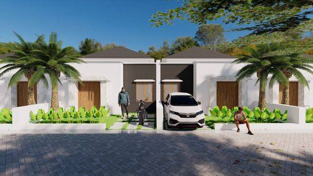  RUMAH PREMIUM ALL IN BONUS FURNITURE DI TEPI JALAN WONOS