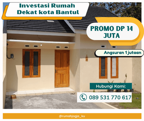 RUMAH MURAH DP 12JUTA ANGSURAN 1 JUTAAN