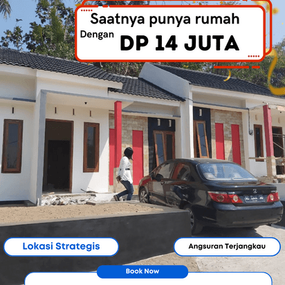 perumahan jogja, dp 14 juta, angsuran 1 jutaan dekat kampus ternama