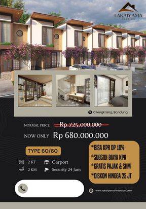 Hunian Modern Berkonsep Japannese di Bandung Timur