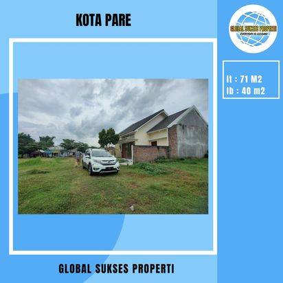 5 unit tanah kavling siap bangun murah di Kota Pare