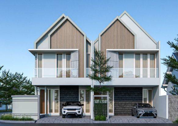 Manyar Tirtoasri, Type A, Rumah Modern Baru Di Kawasan Hunian Eksklusif