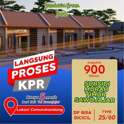rumah hunian subsidi murah lokasi dekat kota