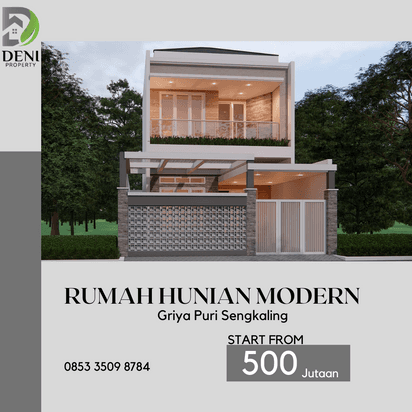 rumah hunian desain villa