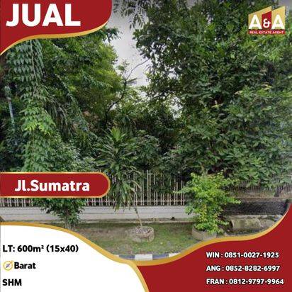 RUMAH DI JL SUMATRA SURABAYA PUSAT