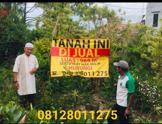 Di jual Tanah Luas 964 m² kabupaten Cianjur (Samping Cibodas Puncak)