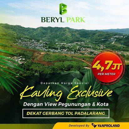 Kavling Exclusive View Pegunungan!!