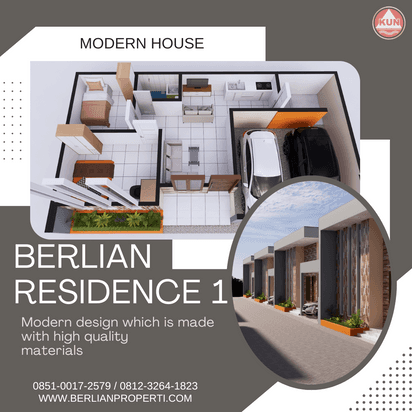 cari rumah impian?di berlian residence 1 aja banyak pilihan type 
