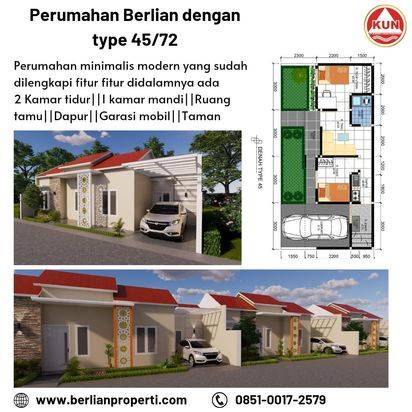 miliki rumah impian anda di berlian residence 1 gedangan sidoarjo