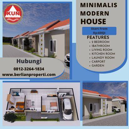 cari rumah yang minimalis?di berlian residence 1 saja banyak pilihan typenya lhoo