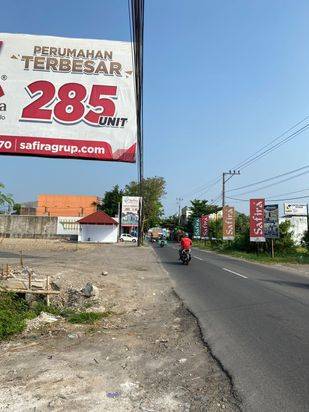 Dijual tanah pinggir jalan mangesti raya ( samping perumahan terbesar di solo) 