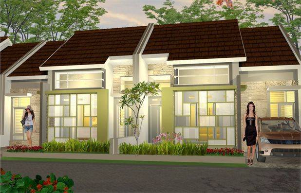 Rumah Millenial Tipe Acashia N-5 Taman Wisata Regency Driyorejo Gresik