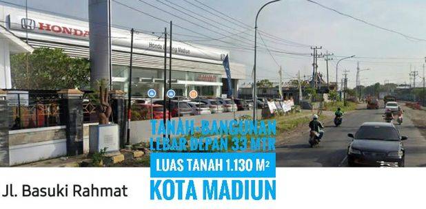 JUAL Tanah+Bangunan, Basura Kota MADIUN, Lokasi Berkelas