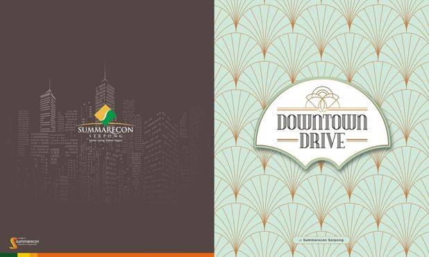 Investasi Ruko Terbaik Downtown Drive di Summarecon Serpong