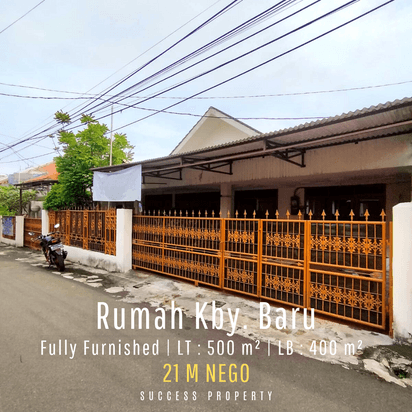 Rumah Luas Kebayoran Baru Fully Furnished  Siap Huni