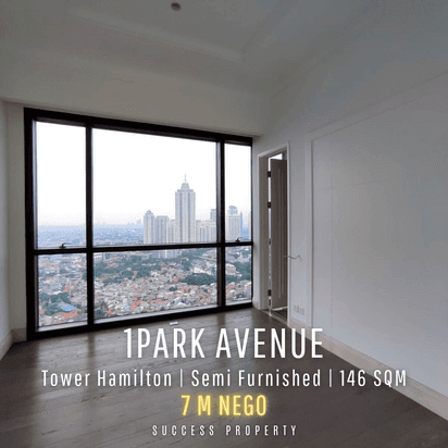 Apartment 1Park Avenue Tower Hamilton High Floor Semi Furnished 