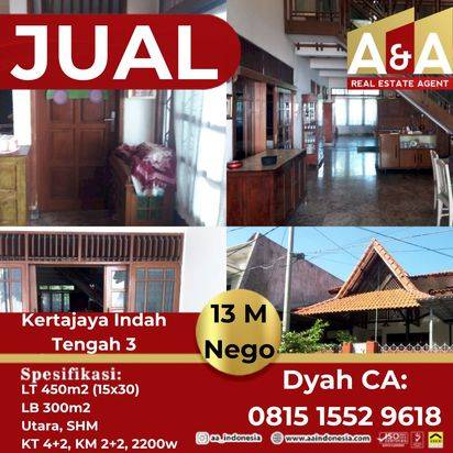 JUAL RUMAH KERTAJAYA INDAH TENGAH 3