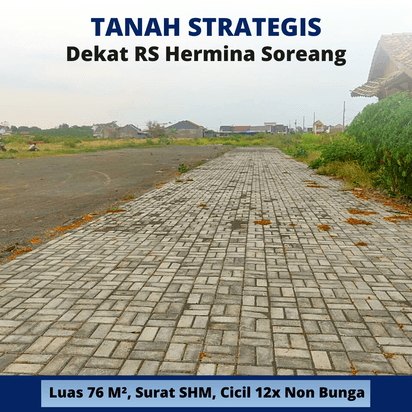 Tanah Bandung Soreang Kawasan Perumahan Cocok Bangun Hunian Surat SHM