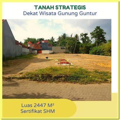 Tanah Garut Murah Dekat Area Wisata Cipanas Tarogong Kaler Surat SHM