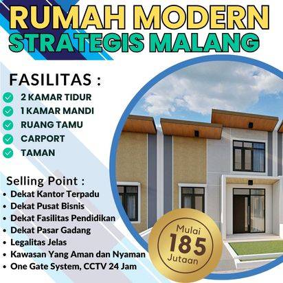RUMAH MURAH DEKAT KAWASAN PENDIDIKAN 