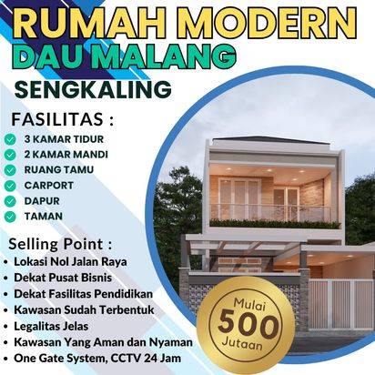 RUMAH MURAH KAWASAN SUDAH TERBENTUK SENGKALING 