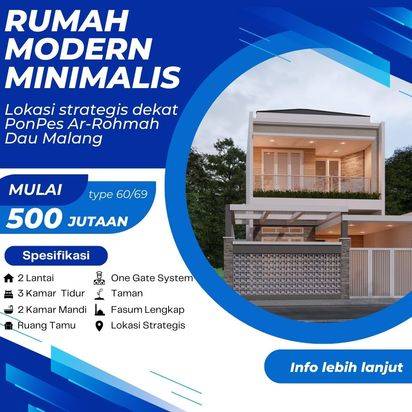 HUNIAN MURAH DEKAT SENGKALING MALANG