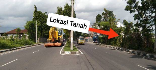 Tanah MURAH Tanah Tengah Kota Pinggir Jalan Utama 10 are Mataram Lombok