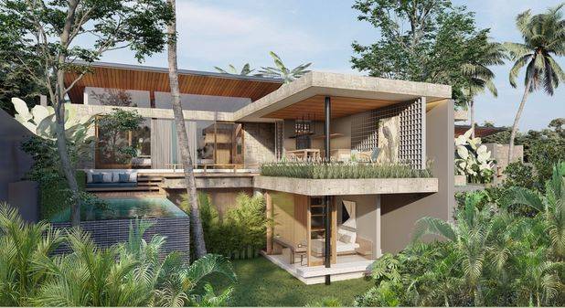 VILLA 2 LANTAI DI CANGGU AKSES MOBIL DEKAT JALAN UTAMA