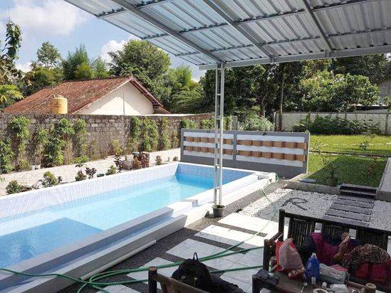 Villa Halaman Luas Kolam renang Kaliurang 