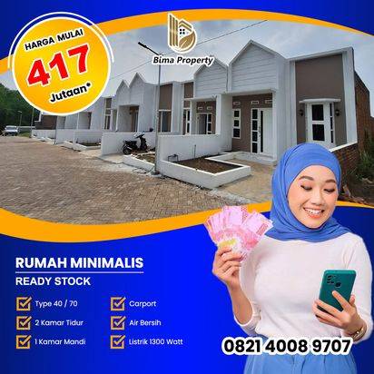 RUMAH MURAH READY STOCK DEKAT SAWOJAJAR